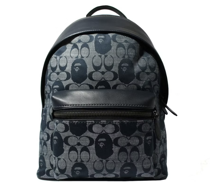 Coach x BAPE Backpack - Navy Coach x BAPE Backpack - Navy