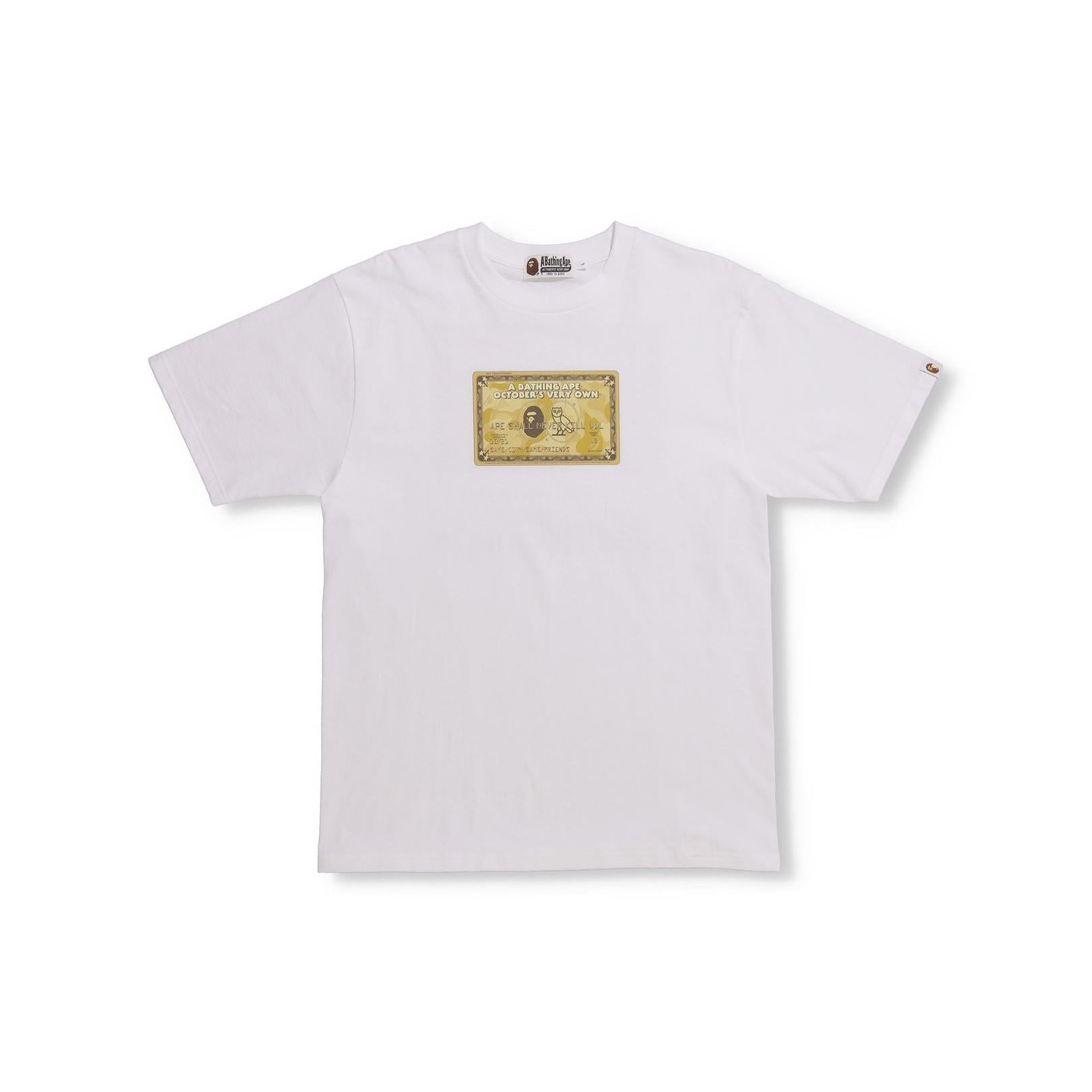 【archive】A BATHING APE Playing-cards Tee BAPE Archive Graphic #1 Tee White Men's - SS22 - US