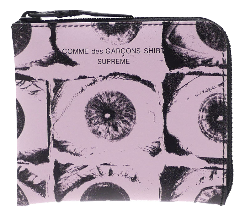 Supreme Comme des Garcons Eyes ケース Supreme Comme des Garcons SHIRT Large Eyes Coin Pouch White