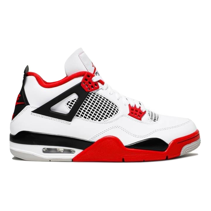 スニーカー AIR JORDAN 4 RETRO FIRE RED US9 27.0 Air Jordan 4 Retro - Fire Red (2020) - Grails SF