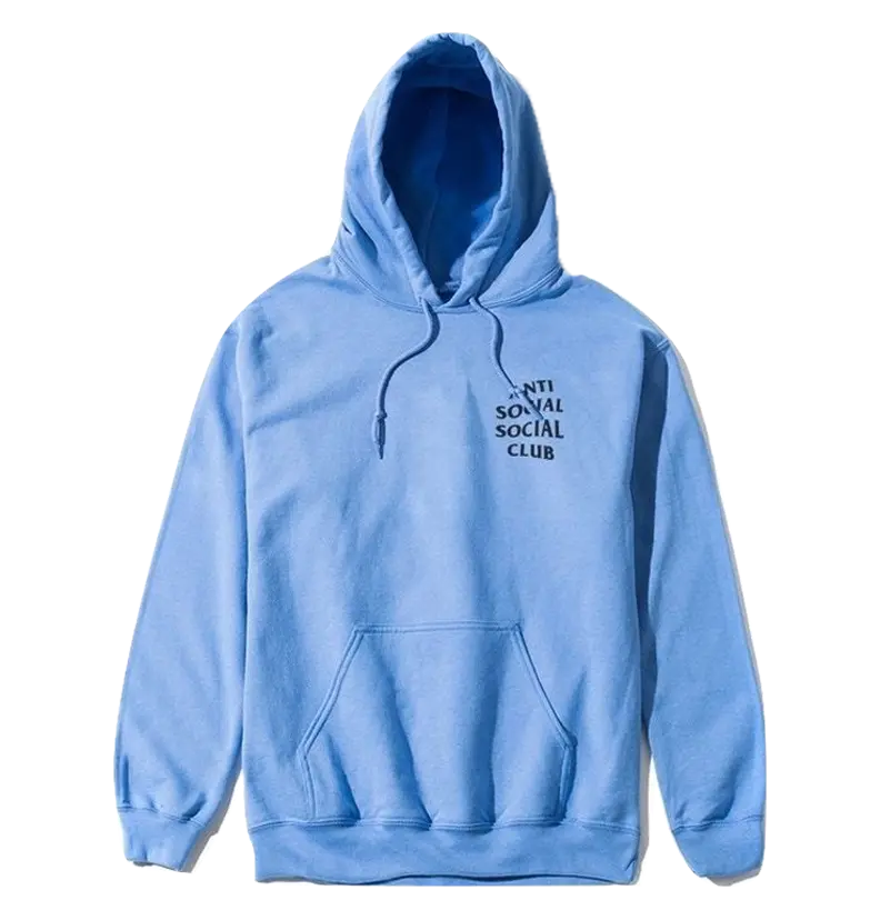 Anti Social Social Club Baby Blue Hoodie