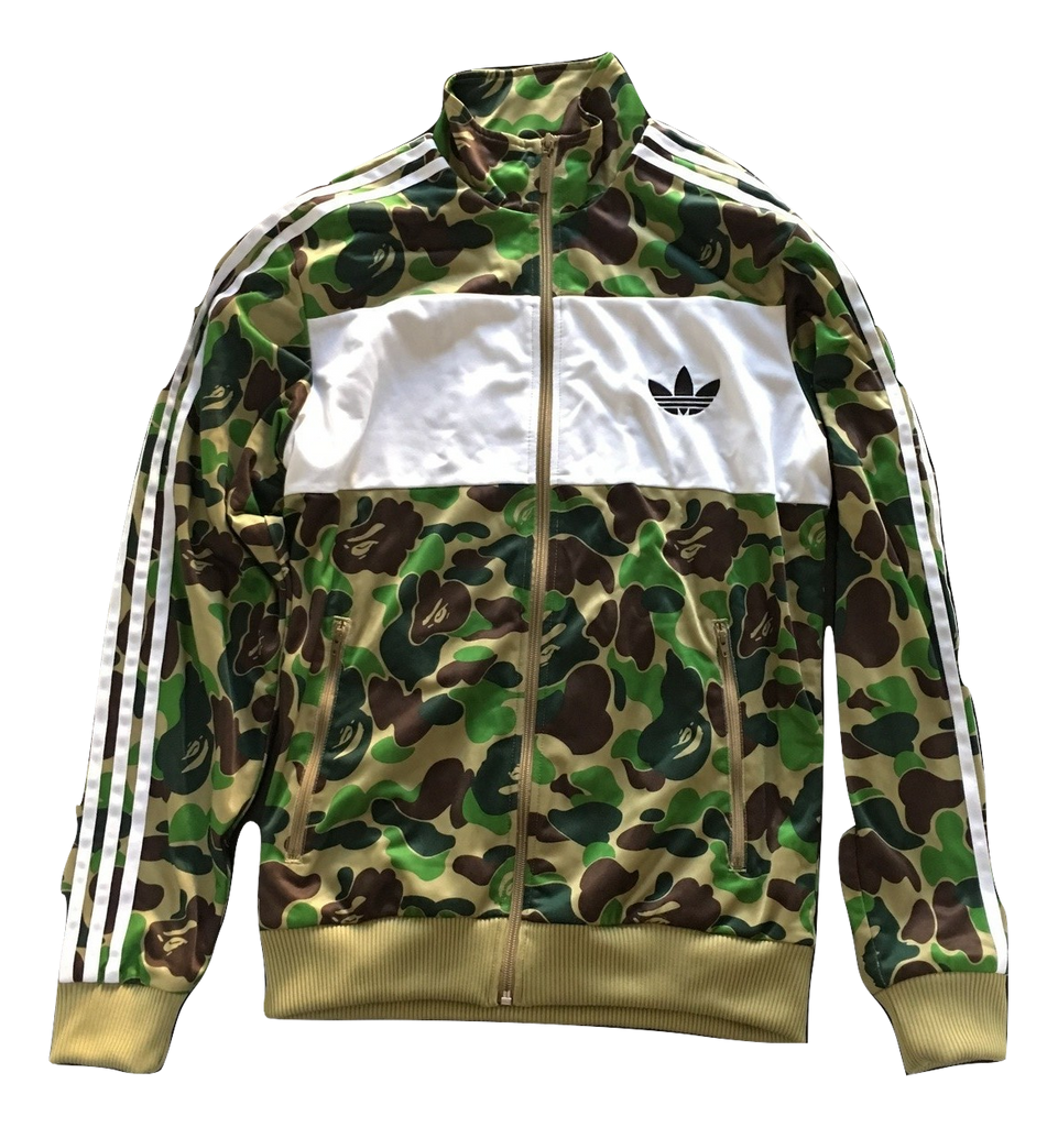 Bape adidas track sales jacket