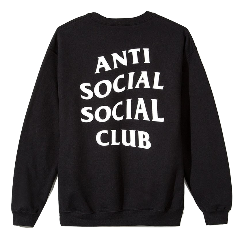 Anti social social club mind games crewneck hot sale
