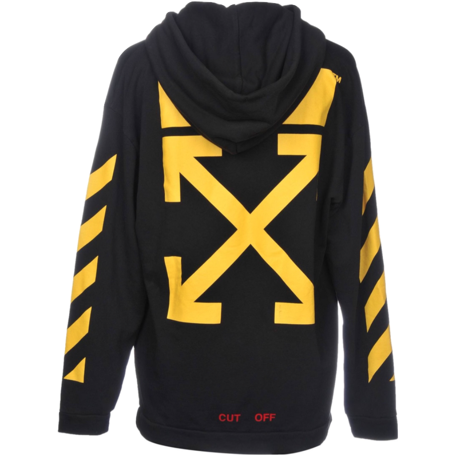 OFF WHITE Annunciation Hoodie Black Grails SF