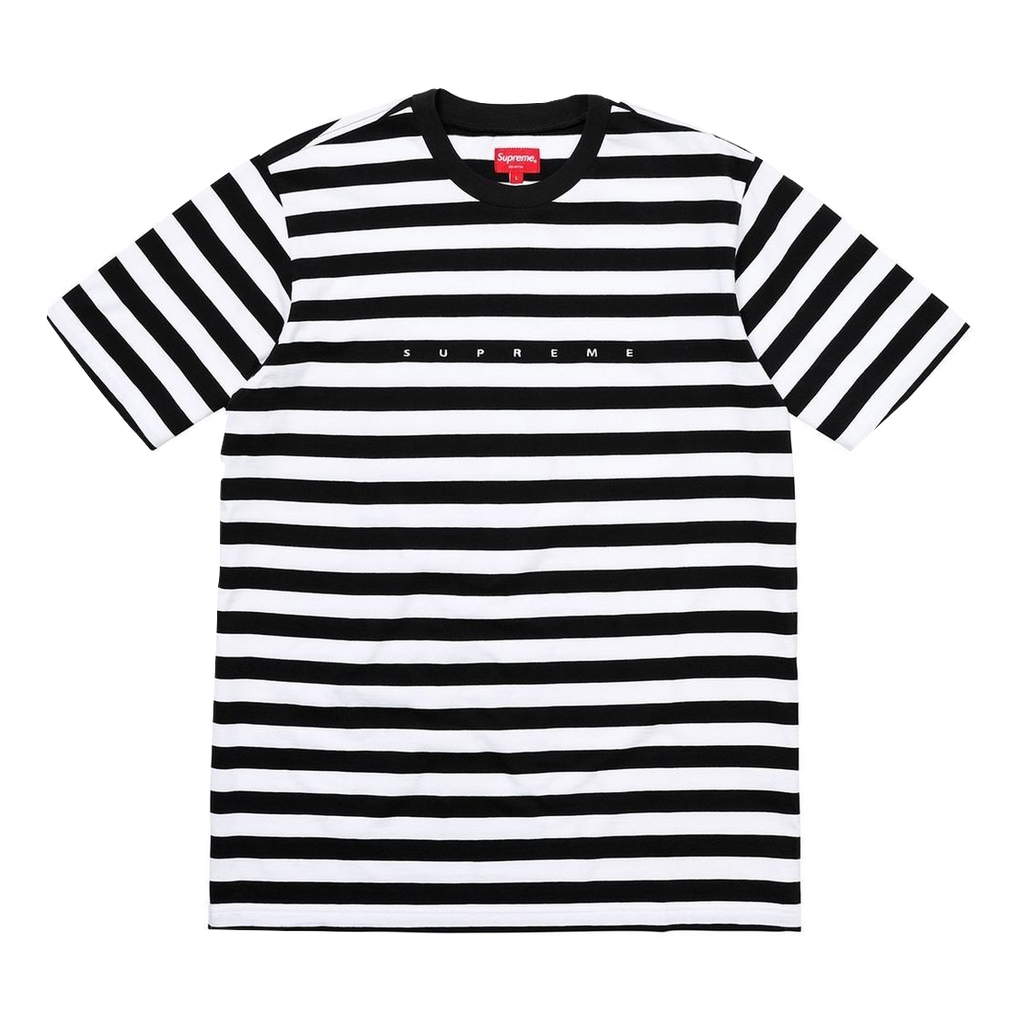 Supreme bar stripe 2024 tee