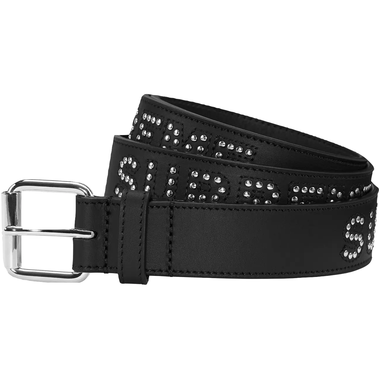 Supreme Studded Logo Belt Black – Grails SF