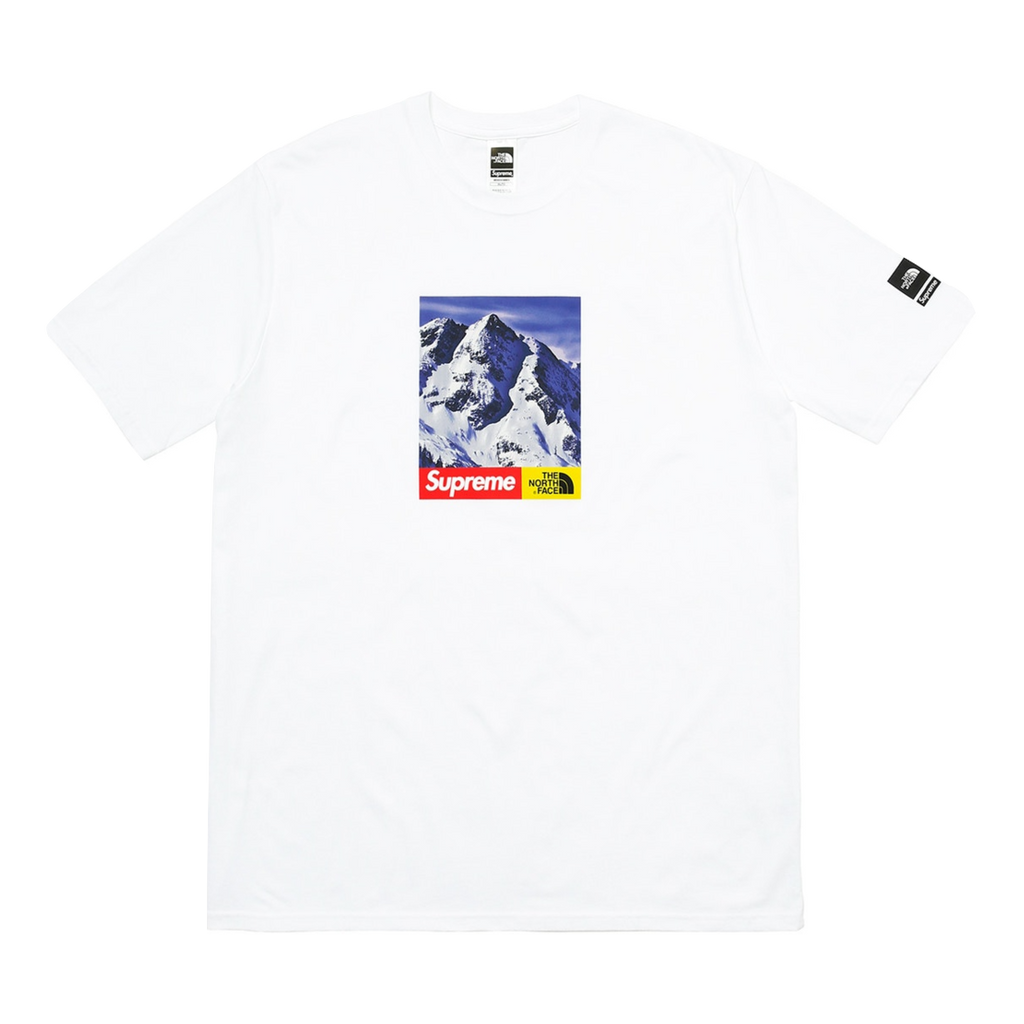 Supreme x The North Face Mountain Tee White Grails SF