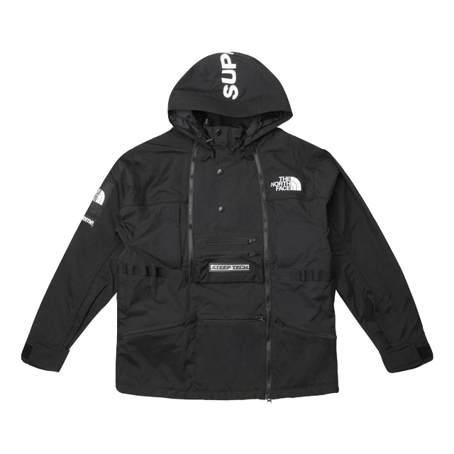 Supreme x The North Face Steep Tech Hooded Jacket - Black