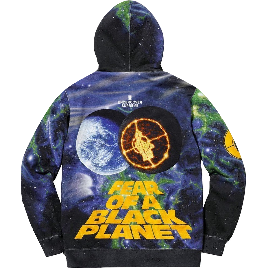 Fear of a black top planet hoodie