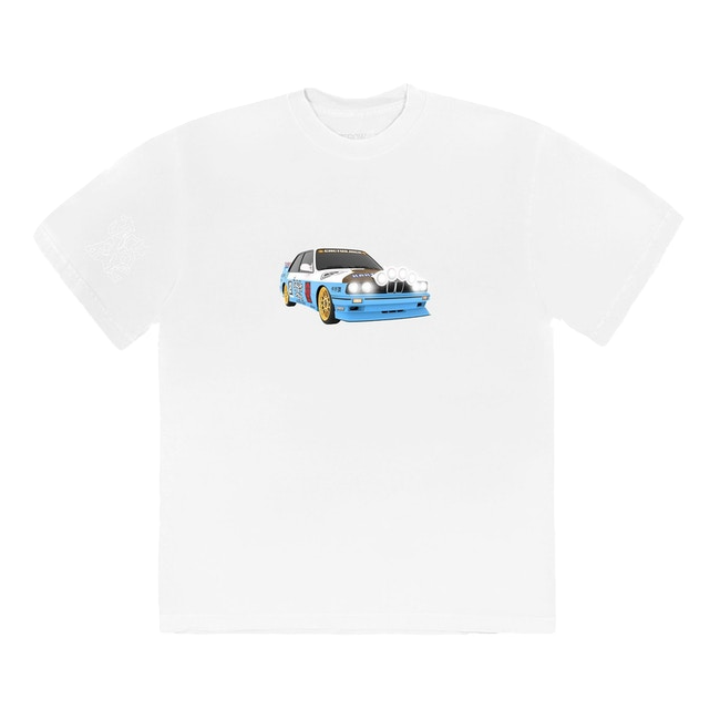 Tシャツ・カットソー Travis Scott JACKBOYS Vehicle T-shirt Travis Scott Jackboys Vehicle T-Shirt III - White – Grails SF