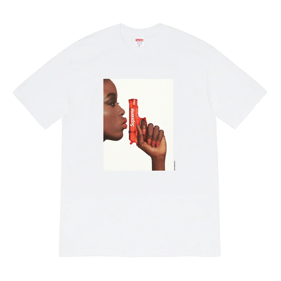 新品 Lサイズ supreme Water Pistol Tee white Supreme Water Pistol Tee - White - Grails SF