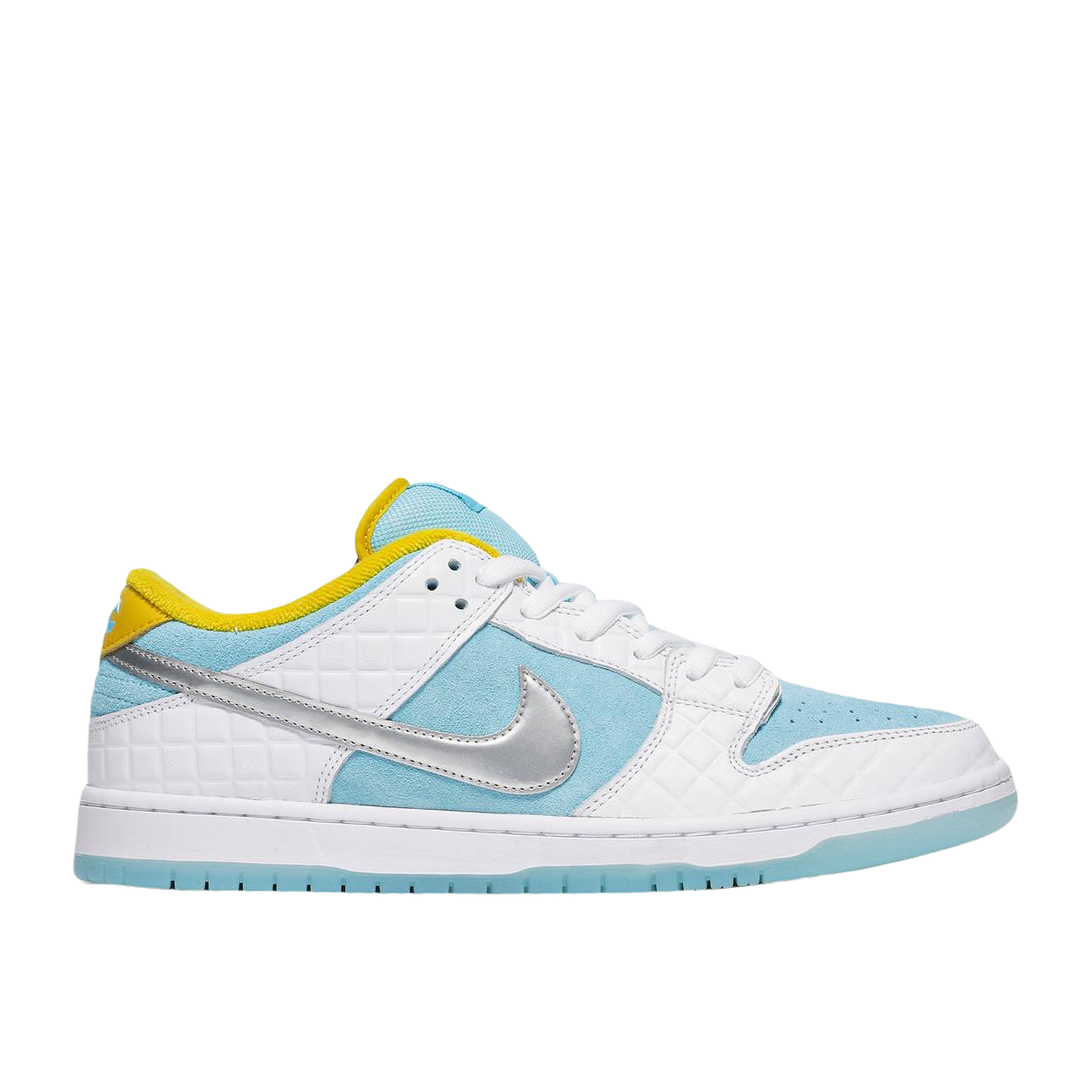 nike x ftc sb dunk low pro qs lagoon pulse