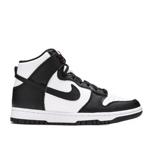W Nike Dunk High - Black White - Used