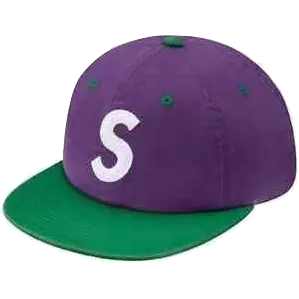 s*a様 Supreme Cap パープル Supreme S Logo Camp Cap - Purple/Green - Grails SF