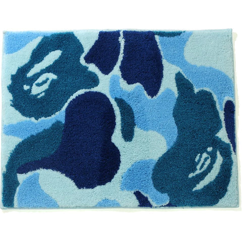 A Bathing Ape ABC Camo Rug Mat - Blue Camo Bape