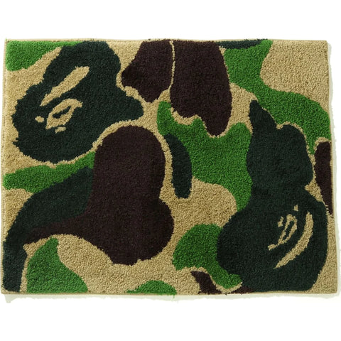A Bathing Ape ABC Camo Rug Mat - Green Camo Bape