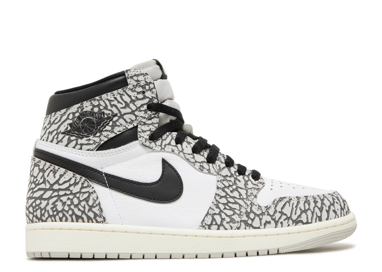 Air Jordan 1 Retro High OG - White Cement - Used
