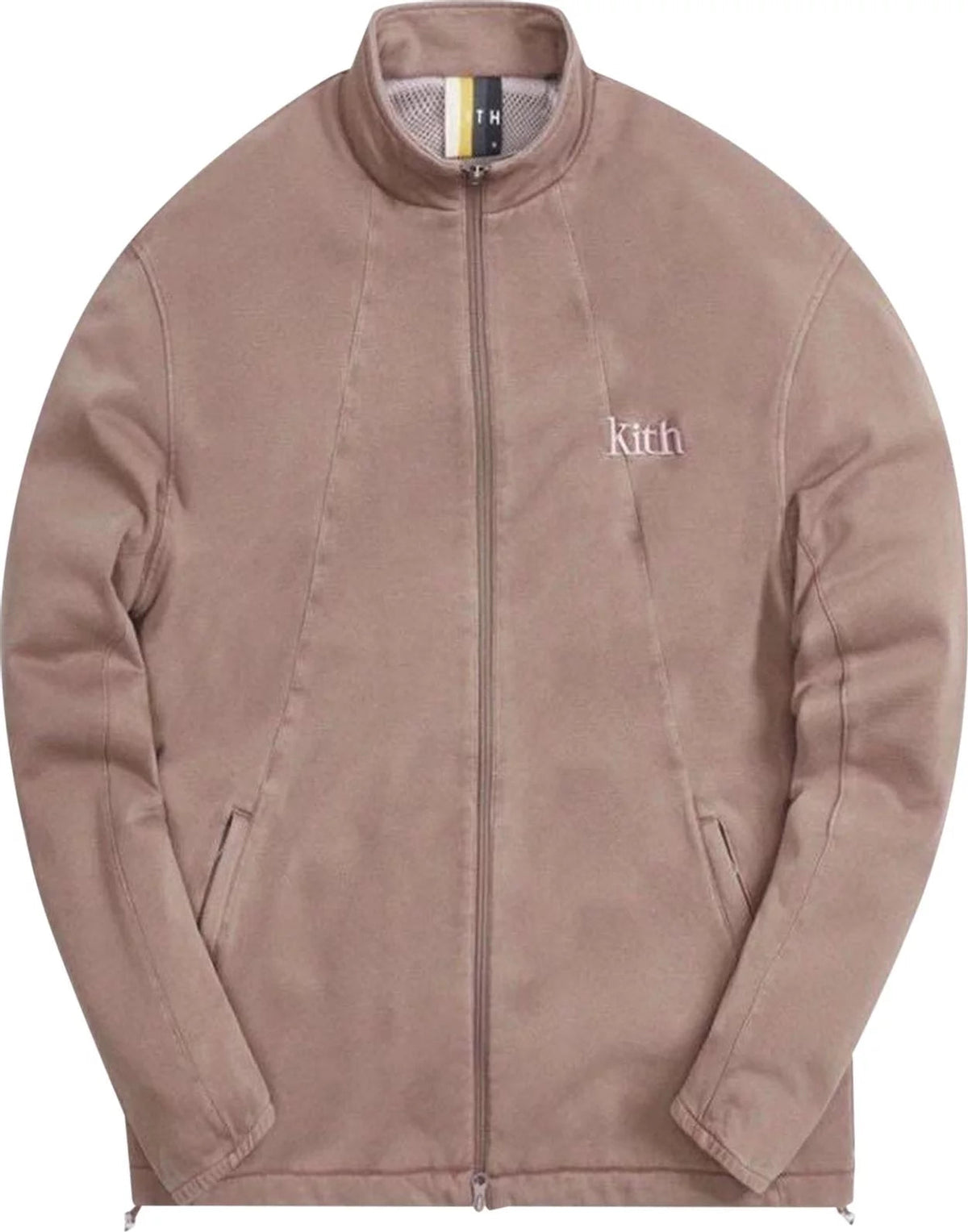 Kith Windsor Panelled Track Jacket - Dusty Mauve - Used Kith