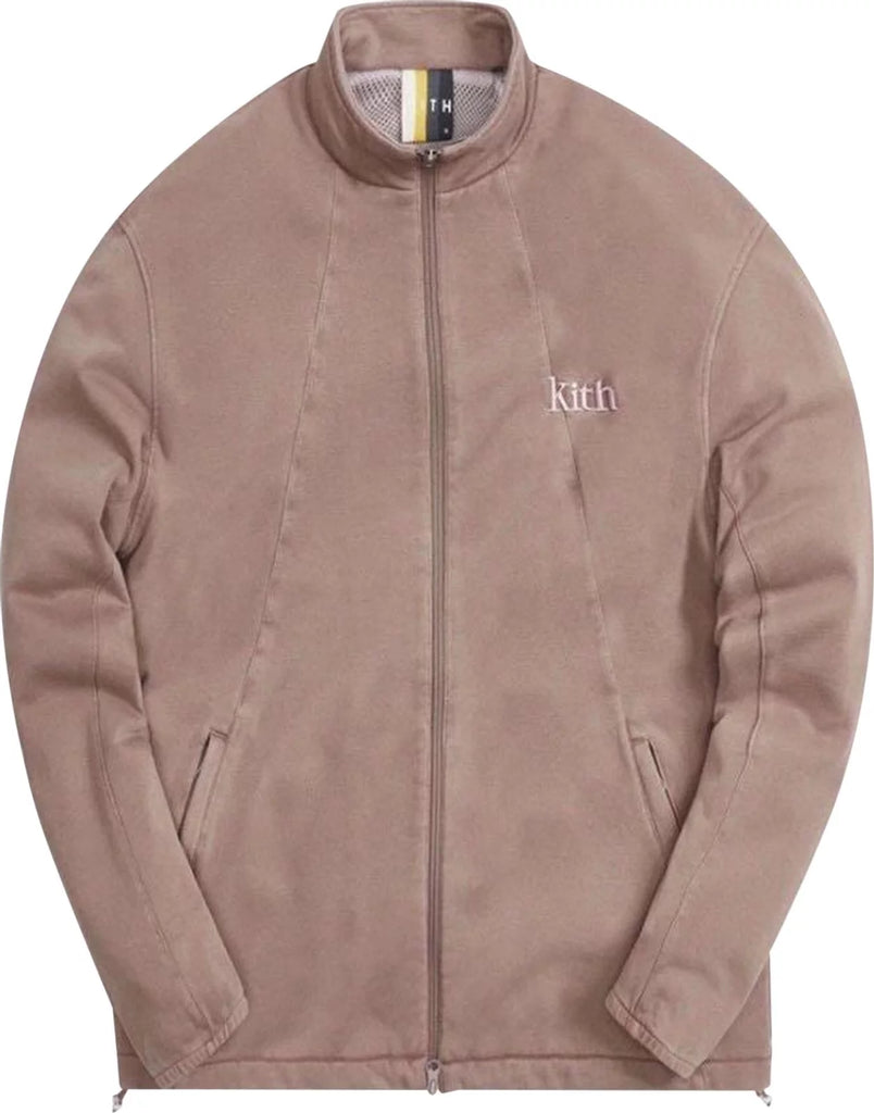 Kith Windsor Panelled Track Jacket - Dusty Mauve – Grails SF