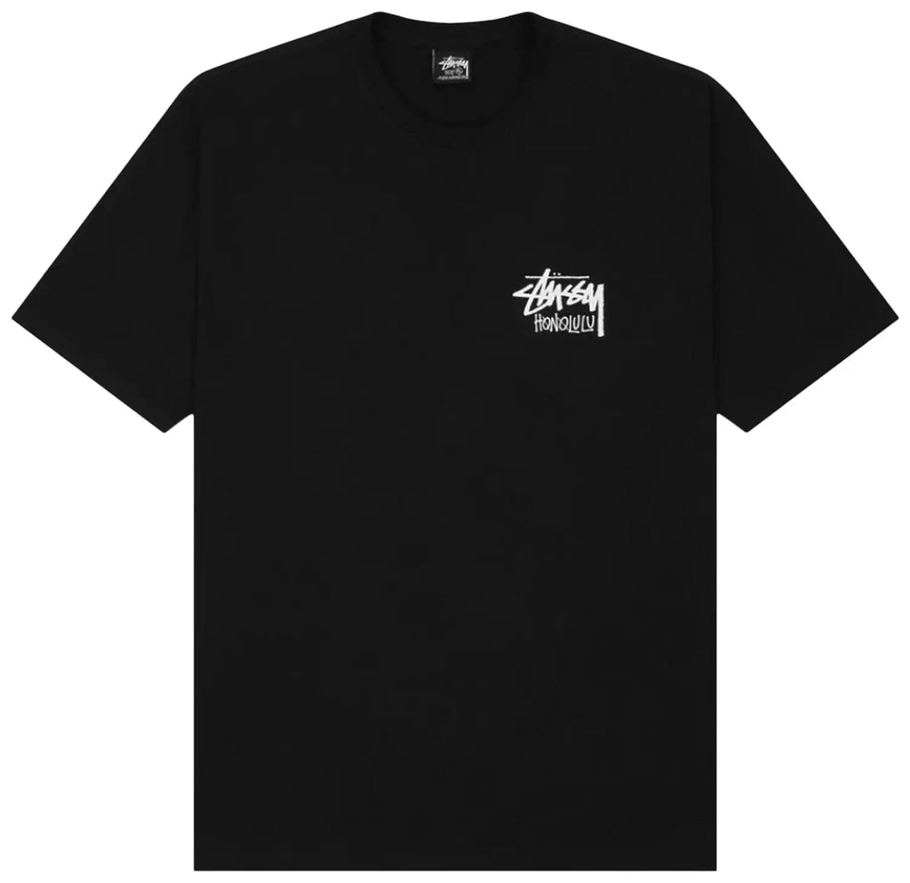 Stussy Honolulu Chapter Tee - Black