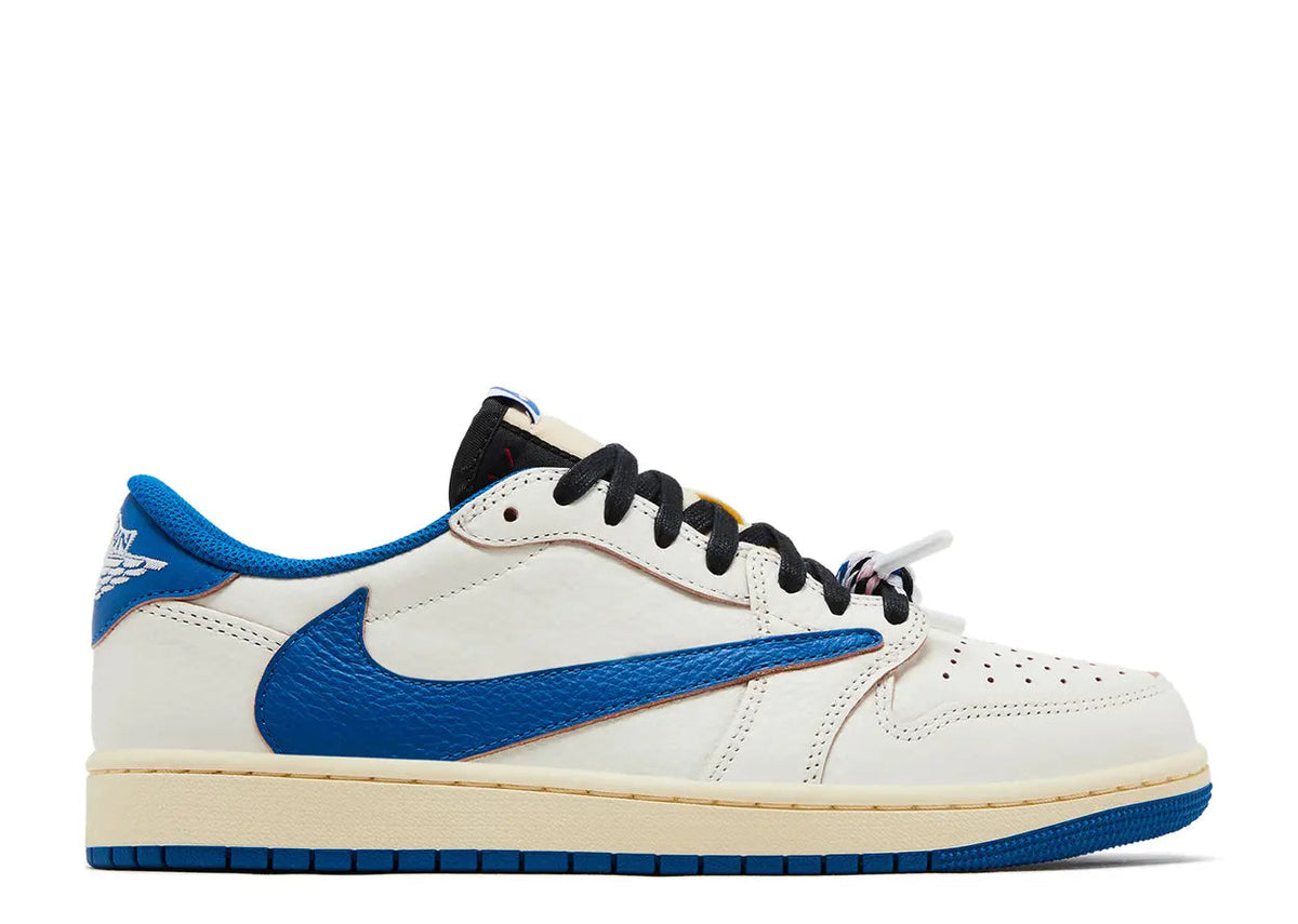 Air Jordan 1 Low OG SP Travis Scott X Fragment Design Military Blue Air Jordan
