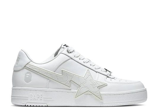 A Bathing Ape Bape Sta OS - #2 M2 White Grey Bape