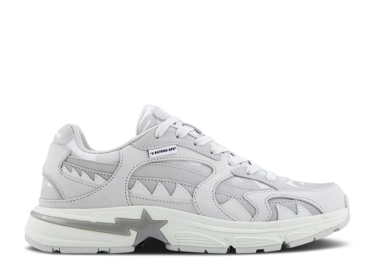 A Bathing Ape Shark Sta - #1 M2 White Bape
