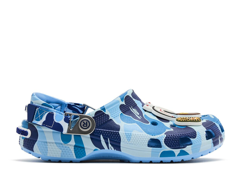 Crocs Classic Clog - A Bathing Ape ABC Camo Blue