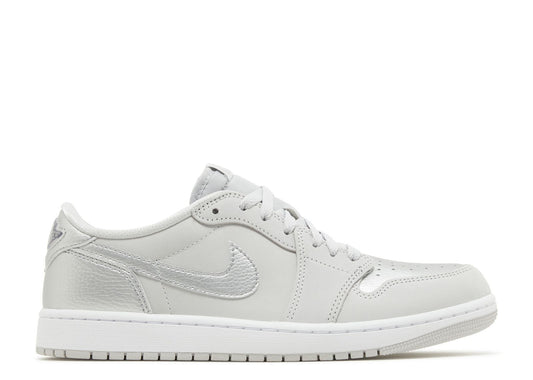 Air Jordan 1 Retro Low OG - Metallic Silver Air Jordan