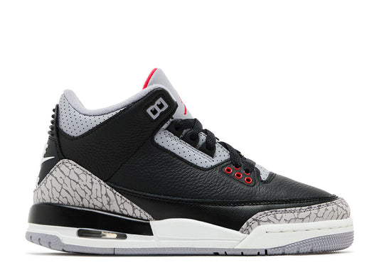 Air Jordan 3 Retro (GS) - Black Cement (2024) Air Jordan