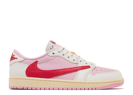 Air Jordan 1 Retro Low OG SP - Travis Scott Sail Tropical Pink Air Jordan