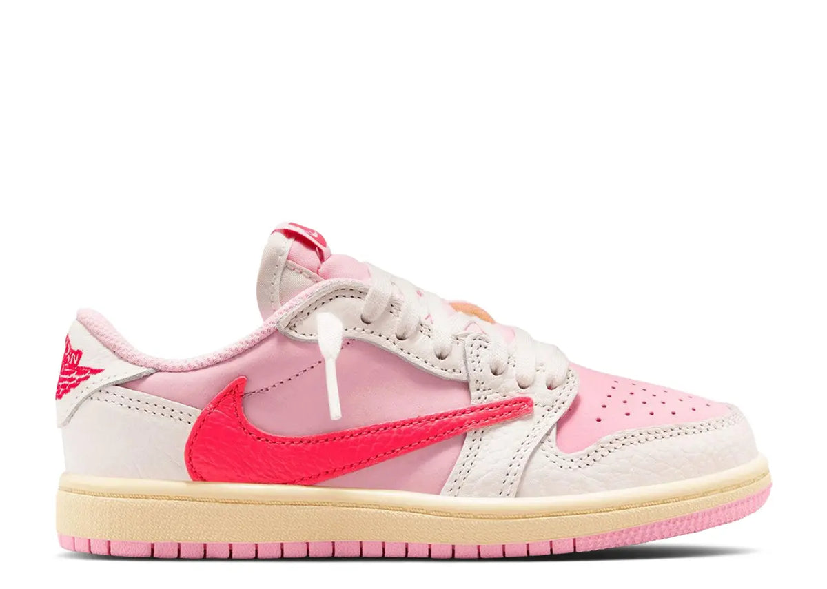 Air Jordan 1 Retro Low OG SP - Travis Scott Sail Tropical Pink (PS)