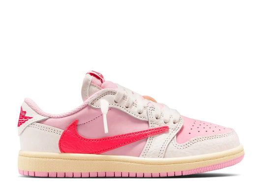 Air Jordan 1 Retro Low OG SP - Travis Scott Sail Tropical Pink (PS)