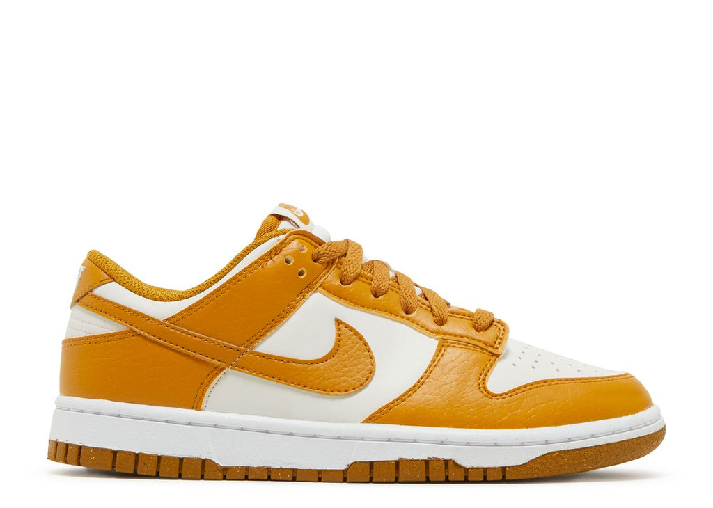 W Nike Dunk Low Next Nature Phantom Gold Suede