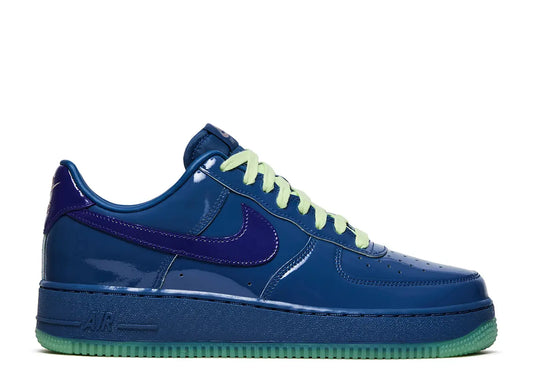Nike Air Force 1 Low - Patent Leather Mystic Navy Grape Ice