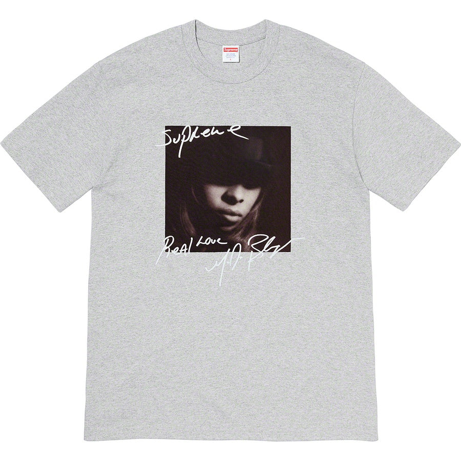 Supreme Mary J. Blige Tee - Heather Grey Supreme