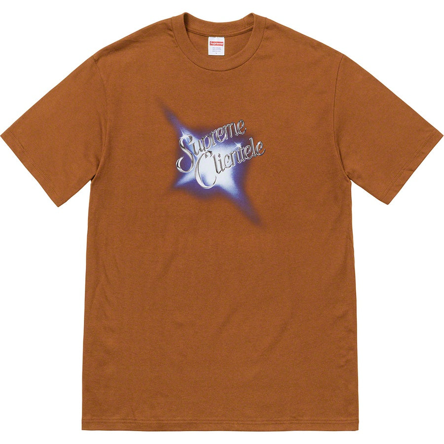 Supreme Clientele Tee - Brown Supreme