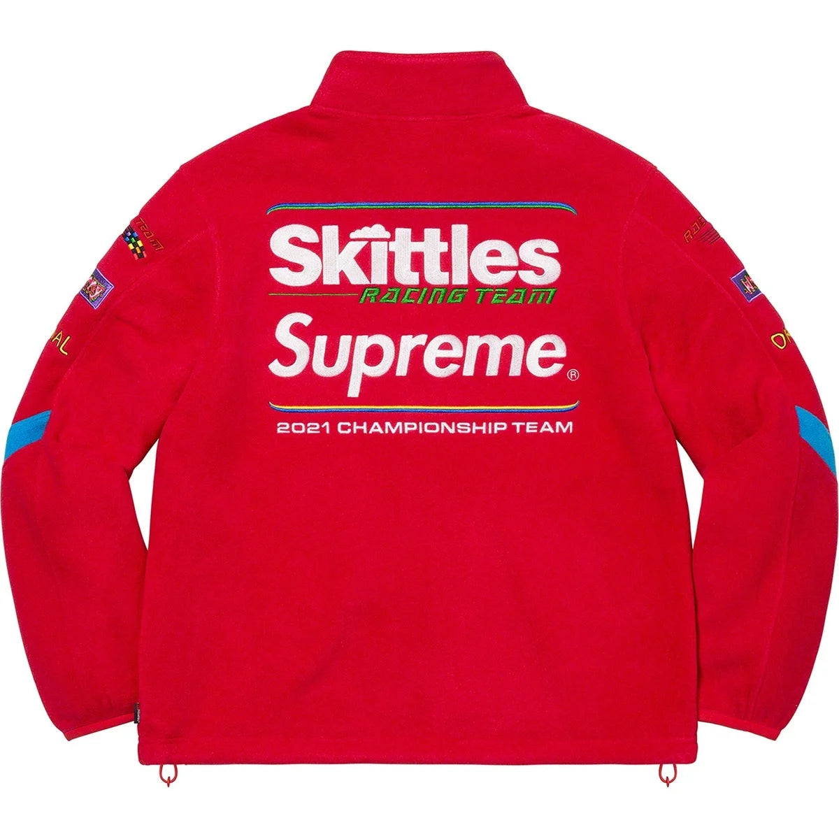Supreme Skittles Polartec Jacket - Red Supreme