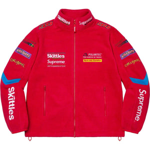 Supreme Skittles Polartec Jacket - Red Supreme