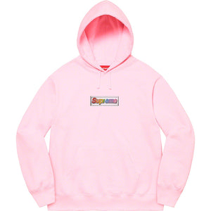 Supreme Bling Box Logo Hooded Sweatshirt (SS22) - Pink – Grails SF