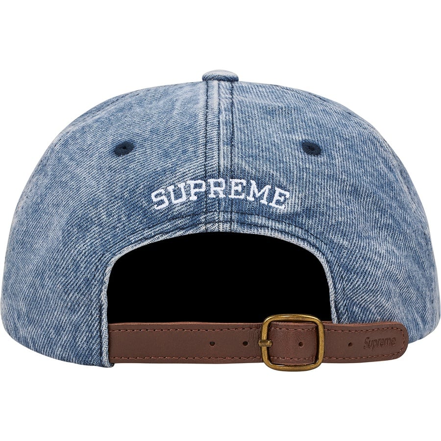 Supreme Burberry Denim 6-Panel - Washed Blue Supreme
