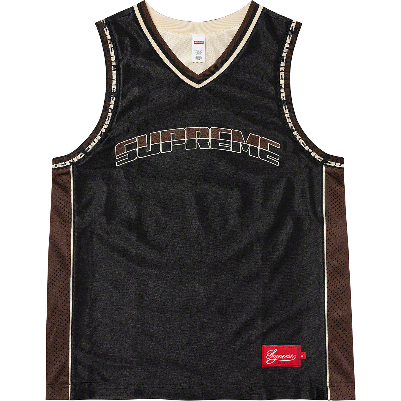 Supreme Reversible Basketball Jersey - Black - Used
