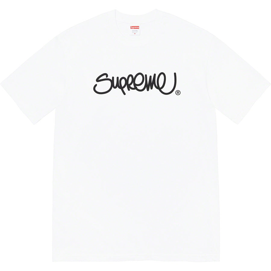 Supreme Handstyle Tee - White Supreme