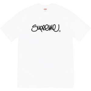 Supreme Handstyle Tee - White