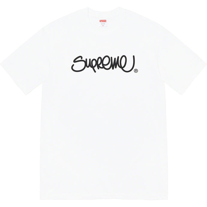 Supreme Handstyle Tee - White