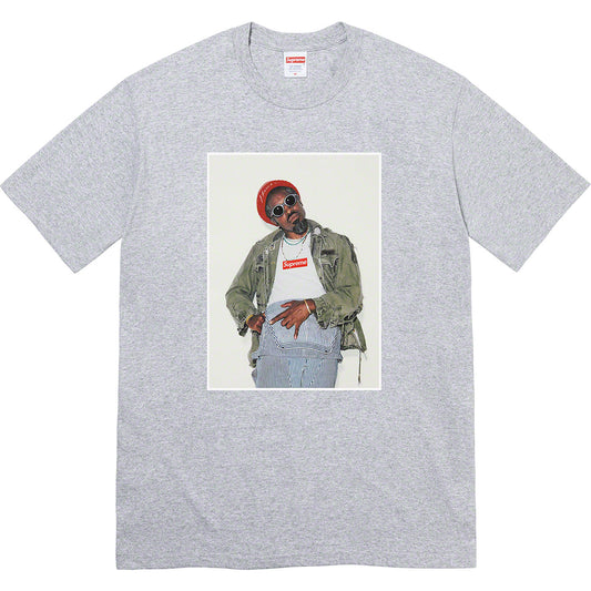 Supreme Andre 3000 Tee - Heather Grey - Used