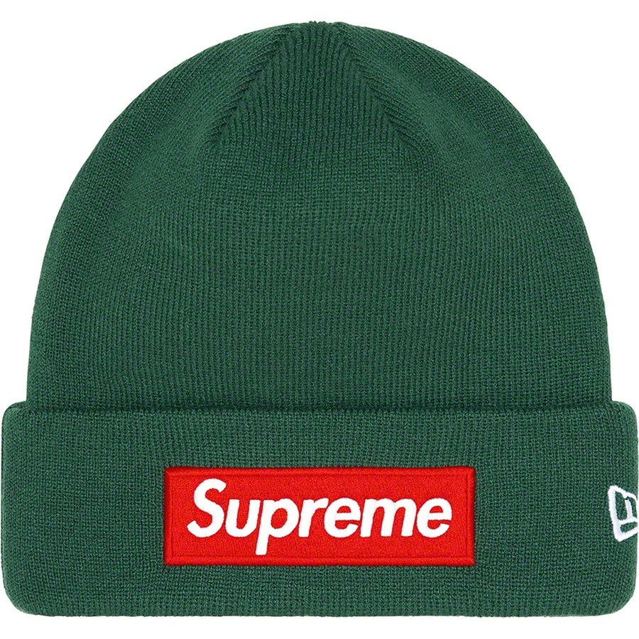 Supreme New Era Box Logo Beanie (FW22) - Dark Pine
