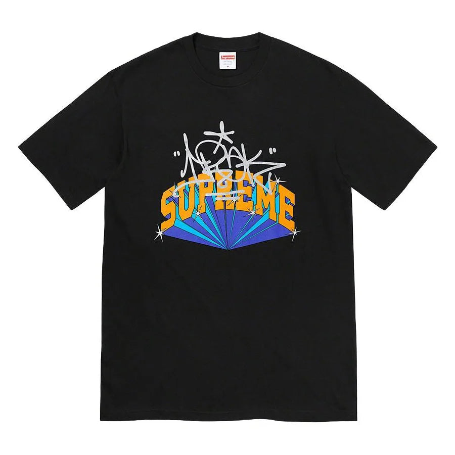 Supreme IRAK Arc Tee - Black - Used Supreme