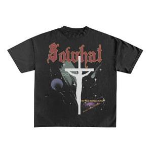 SOWHAT Cross Tee Black SOWHAT