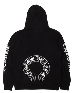 Chrome Hearts Matty Boy Chomper Horseshoe Hoodie - Black - Used Denim Tears